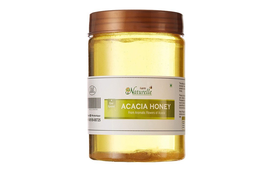 Farm Naturelle Acacia Honey    Plastic Jar  815 grams